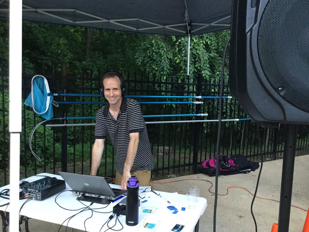 Kings Park West Townhomes pool dance, July 2017