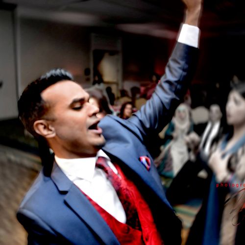 Groom Dancing during his reception