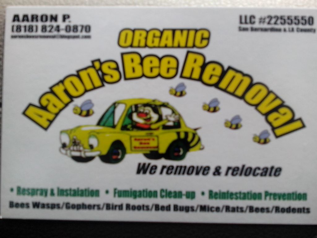 Aarons Bee Removal