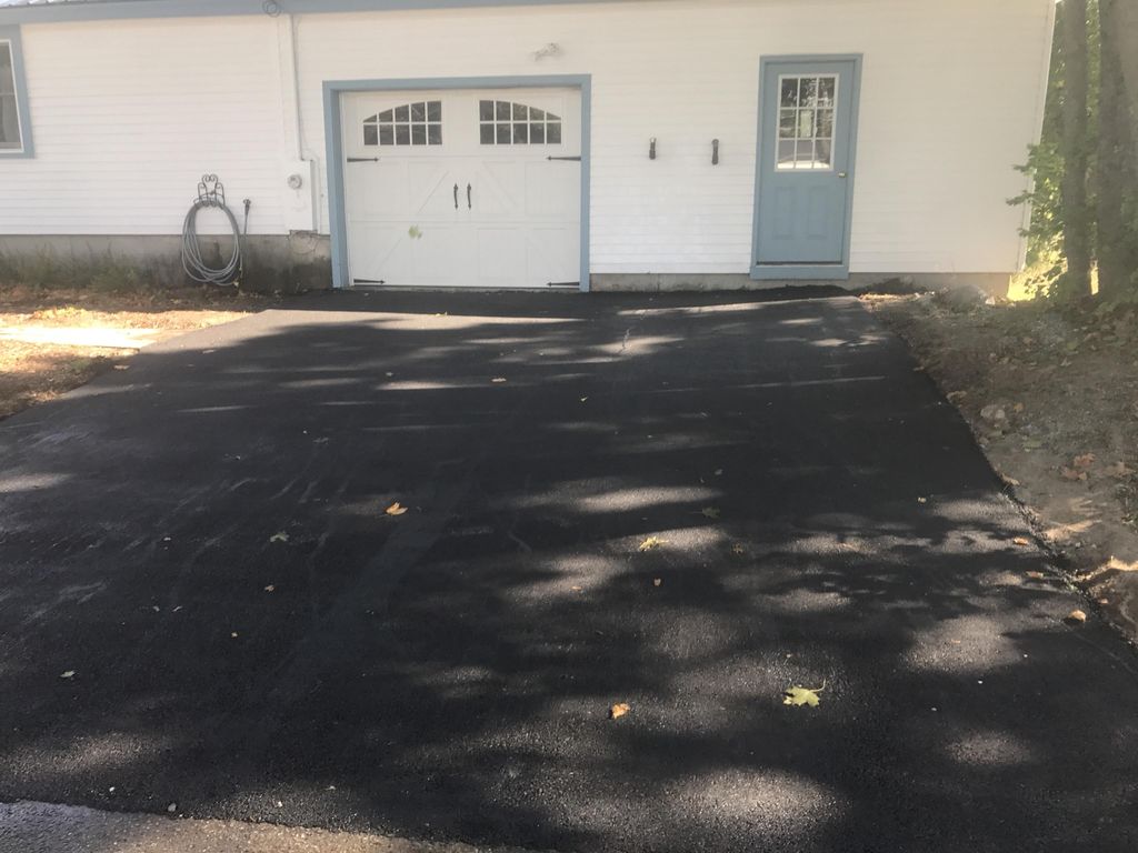 New driveway 