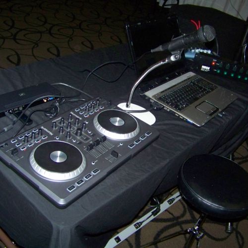 DJ Controller for cool effects and extra fun.