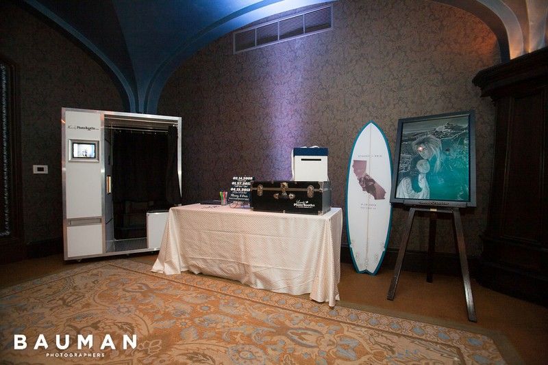 Real Photo Booth Setup with Scrapbook/GuestBook St
