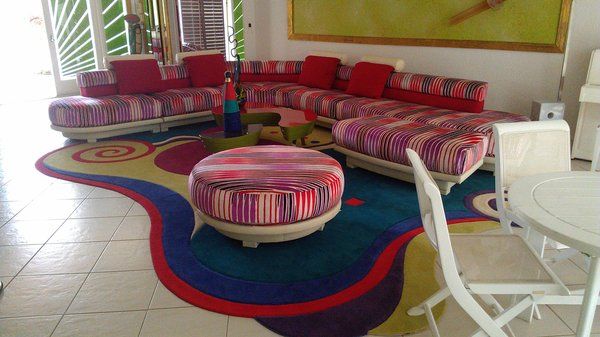 Beautiful living room designed and furnished by Ex