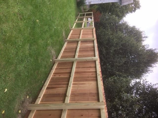 Cedar fence 