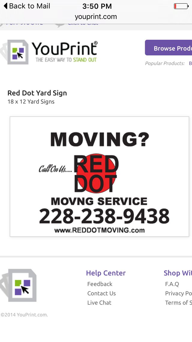 Red Dot Moving Service