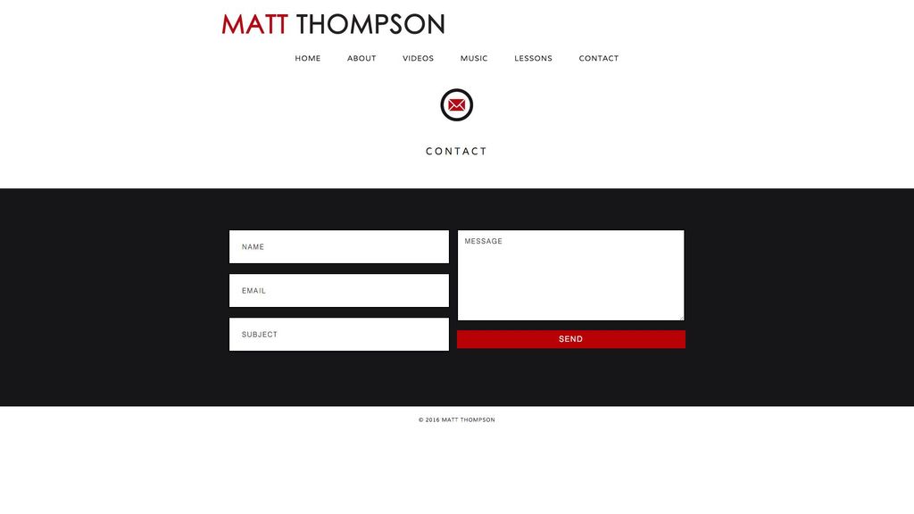 thompsondrums.com Contact