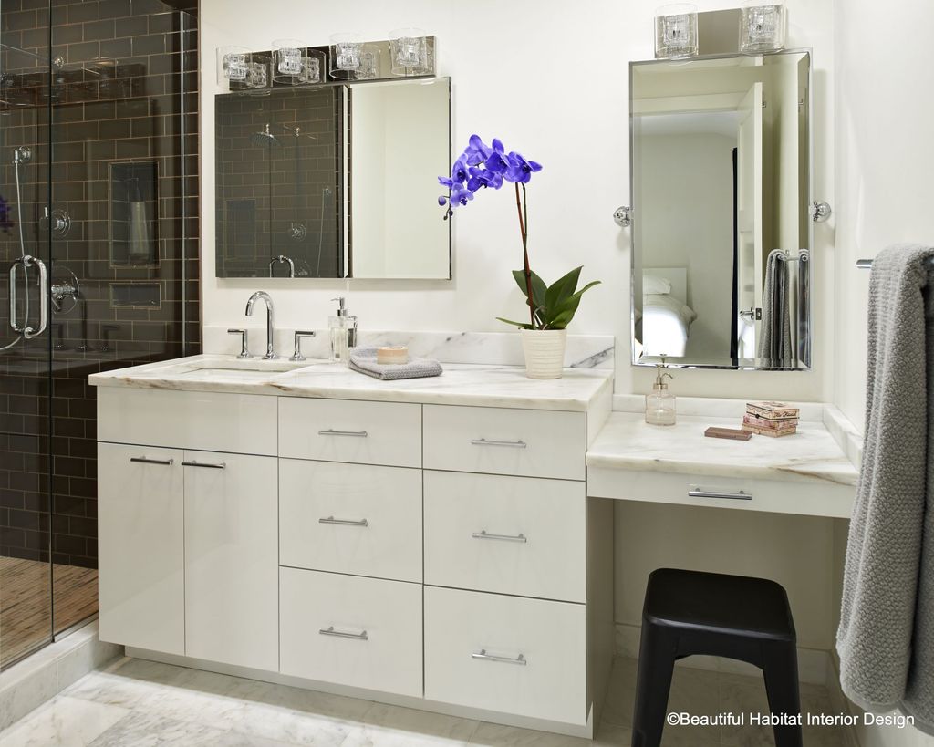 Sleek and Sexy Master Bathroom