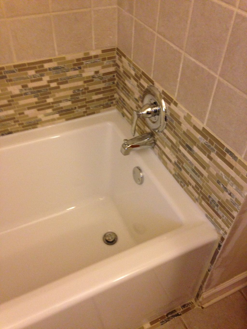 After picture of new tile installed