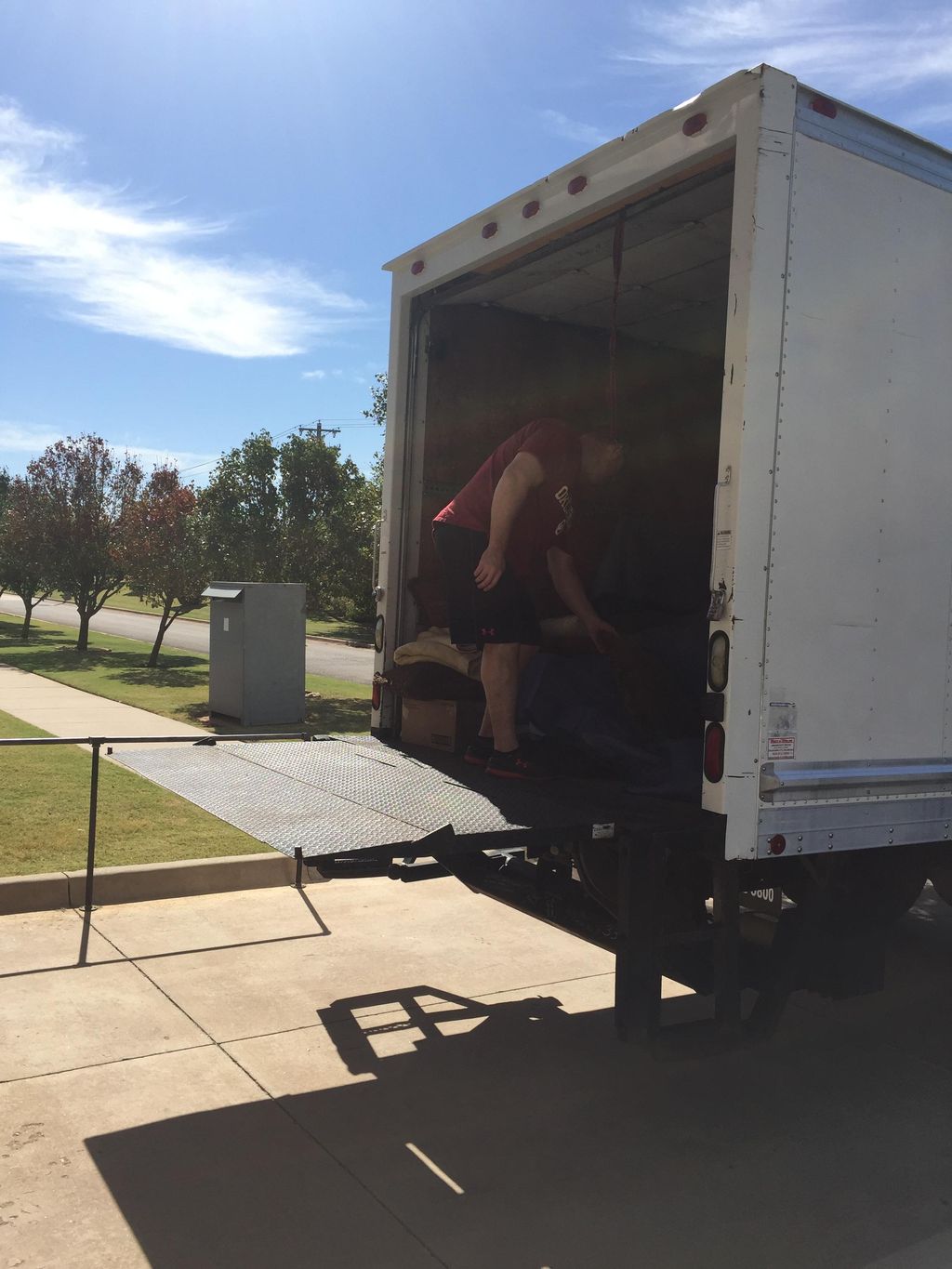 Lift gate systems come in handy for items up to 2,