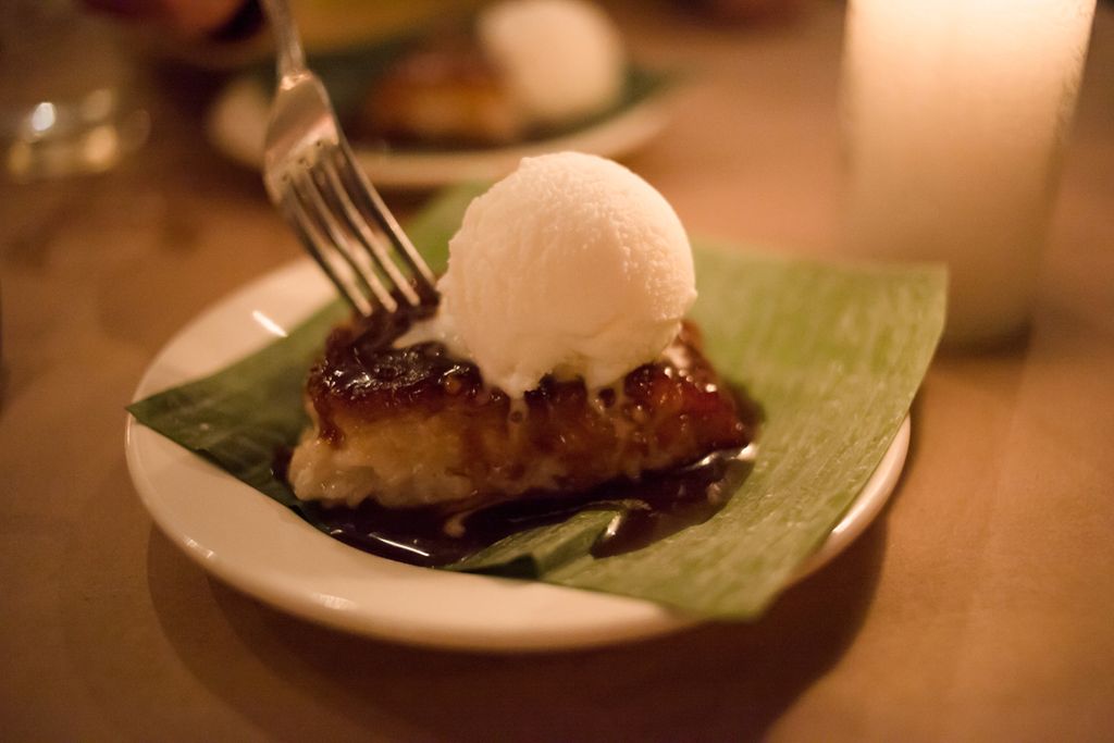 Wajik - Indonesian sticky rice cake in palm sugar 