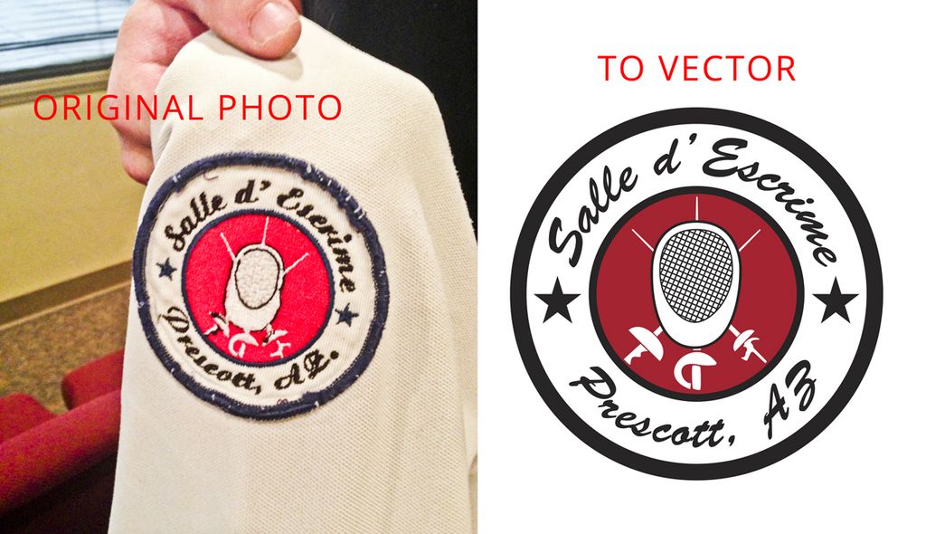 Convert a graphic (source is only a camera picture
