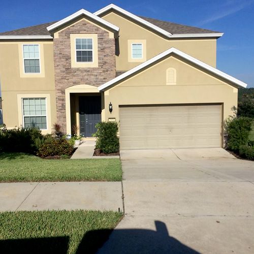 repaint on a pretty good size house Orlando area