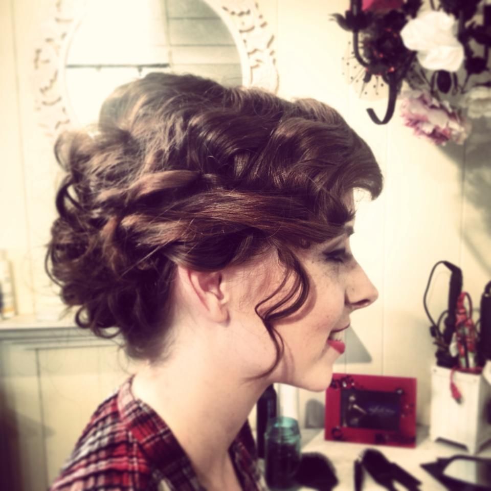 This pretty lady was off to the sub ball and was l