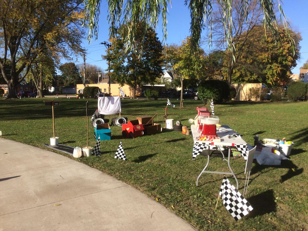 A local event called the Spookwalk for children to