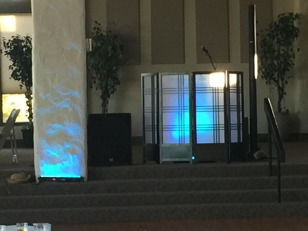 Our Up lighting looks great! It can be set for mul