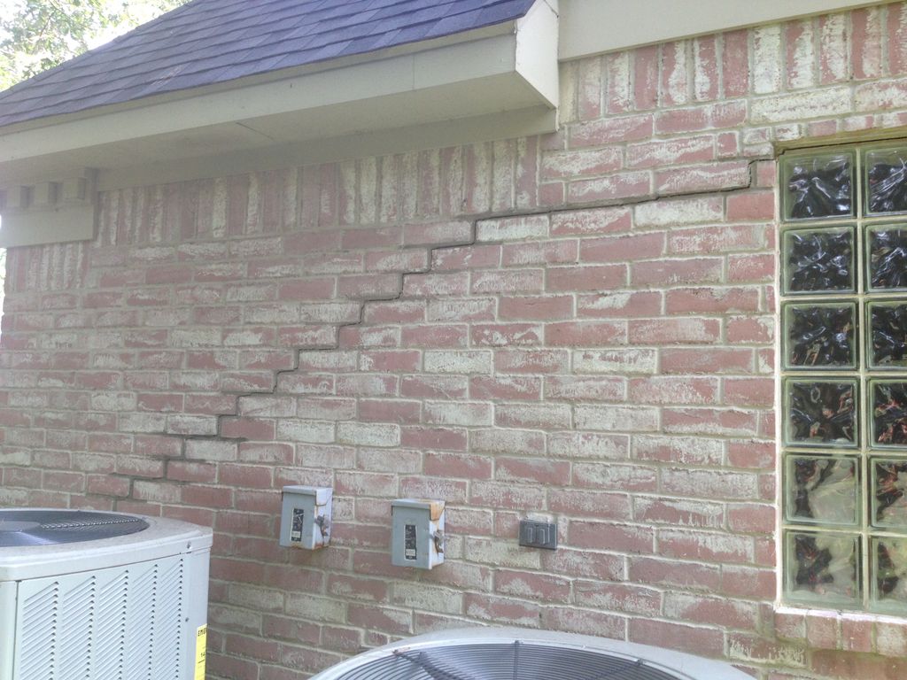 Step Crack on Exterior of Home