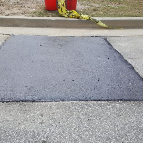 Pothole repair 