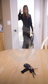 Keys Locked in House.