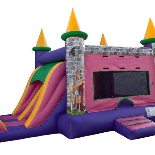 Princess bounce house and slide combo from $225, d