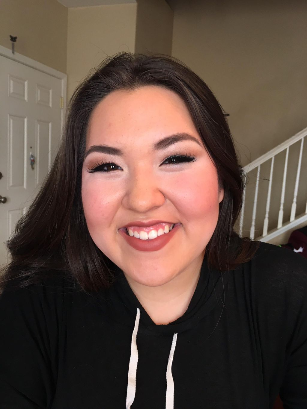 Another happy customer, ready for her prom!