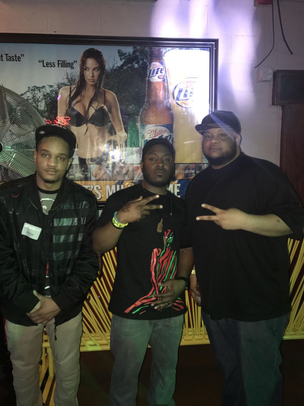 Event at Star Bar I serviced.