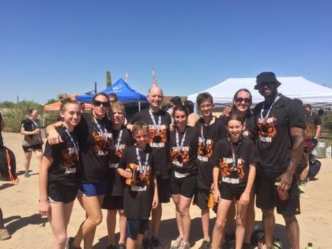 The Teem after the Terrain Race at Old Tucson, 4/2