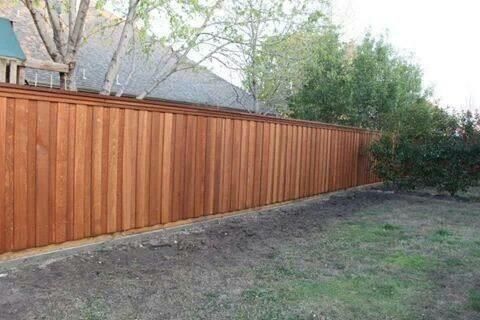 board on board clear cedar with double trim, cap, 