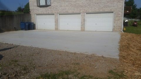 3 Car driveway finished project
