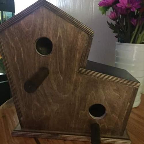 moms birdhouse