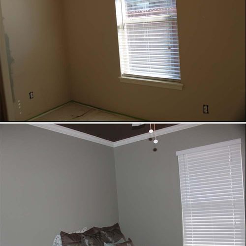 Girl Bedroom Before and After