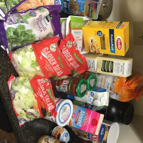 Two people. 7 days. 6 meals/day. $75 grocery haul.