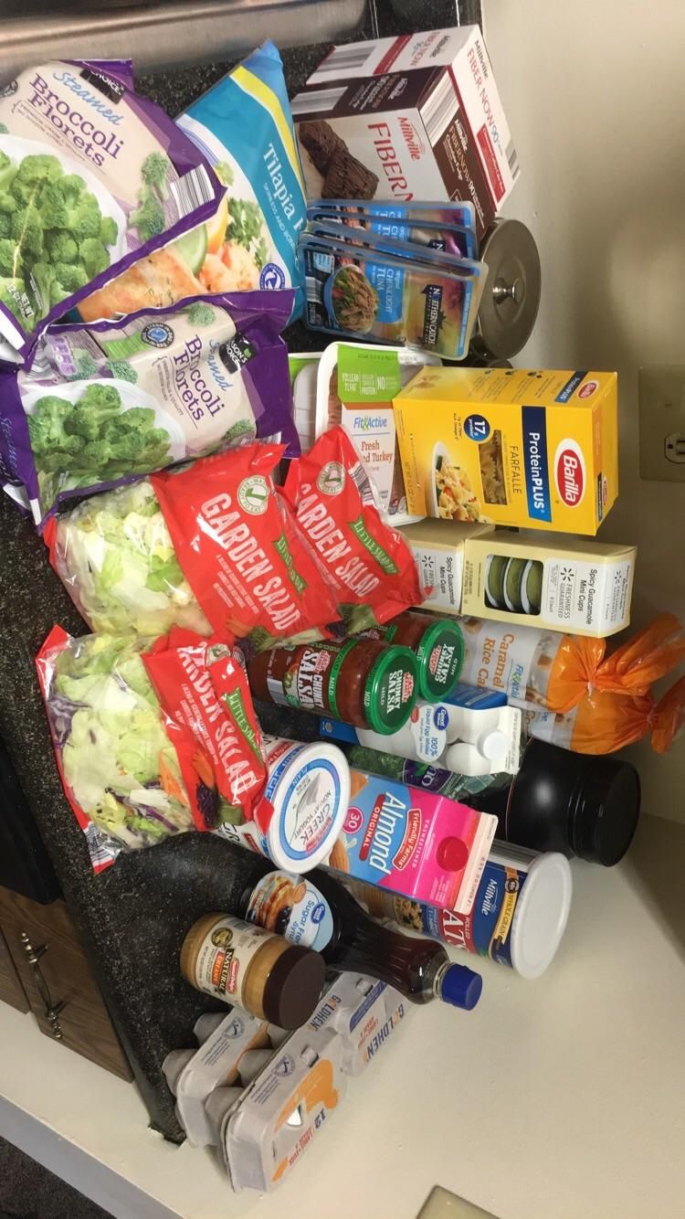 Two people. 7 days. 6 meals/day. $75 grocery haul.
