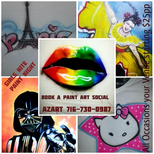 Social paint night at your Venue. Yes I go to you 