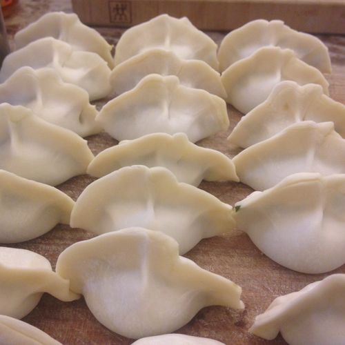 Hand made dumplings