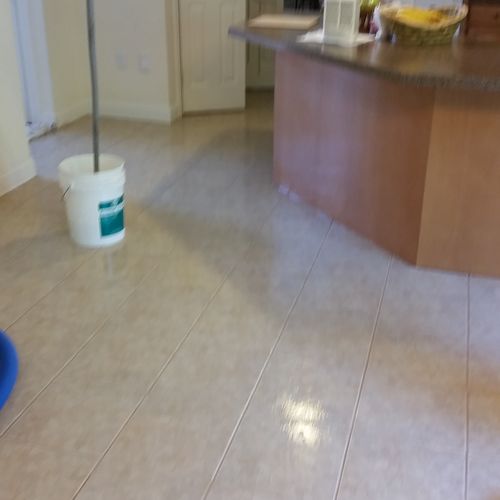 Ceramic floor Tile and Grout Cleaning in Westfield