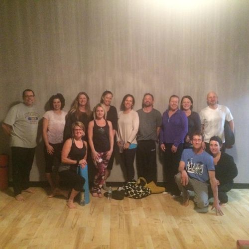Vinyasa yoga class private (dec 2016)