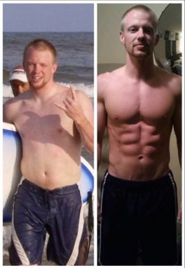 Whitney dropped 24lbs of body fat and gained 15 of