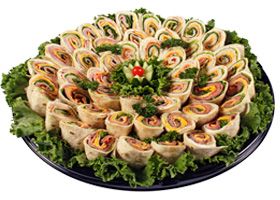 Roulade Sandwich tray - many varieties to choose f