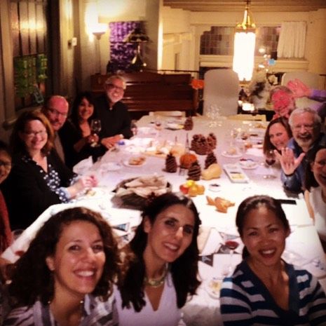 Beaujolais nouveau party November 2015.