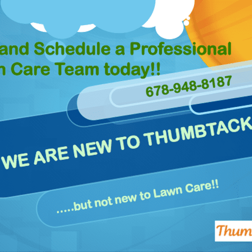 Welcome to our BRAND new thumbtack profile!