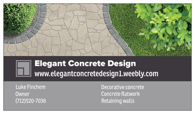 Elegant Concrete Design