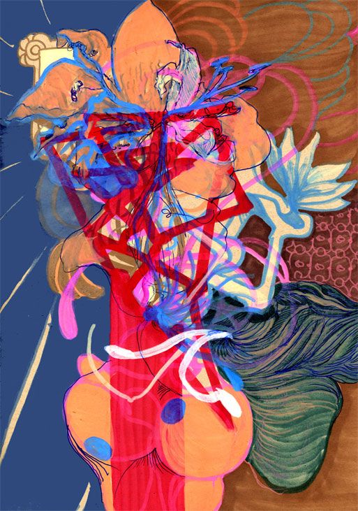 Abstract personal work entitled "Stubborn"
