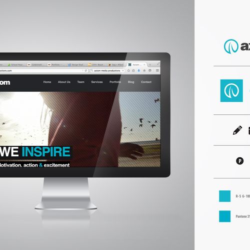Website Design for Axiom Media