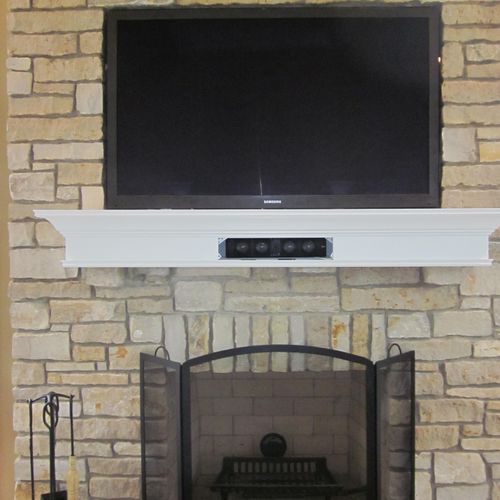 Home Sweet Home Theatre specializes in mounting TV