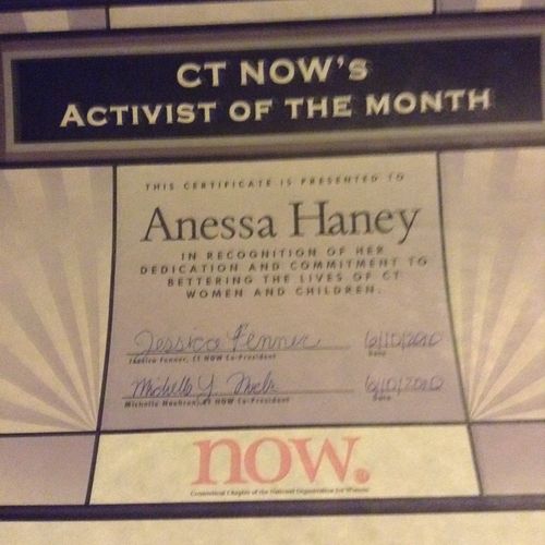 CT Activist of the month