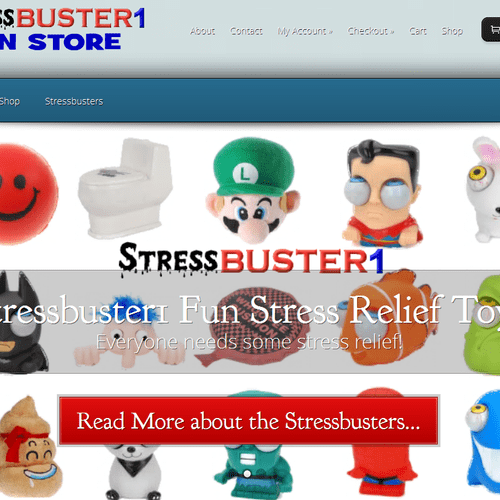 Stressbuster1 Fun Shop Stressbuster1.com called up