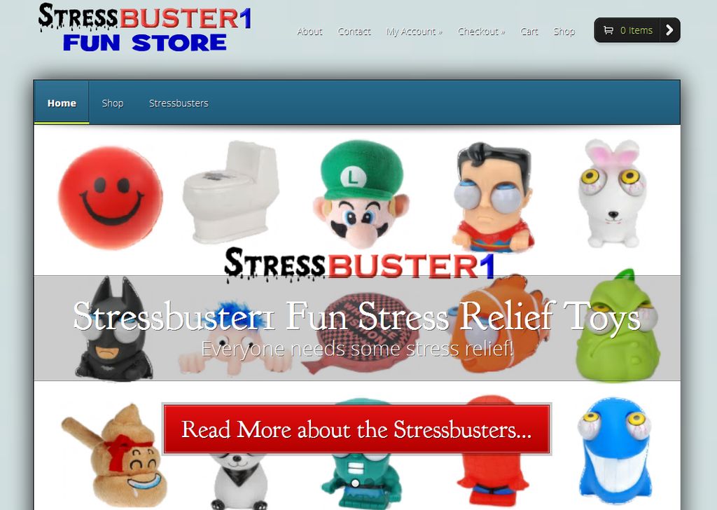 Stressbuster1 Fun Shop Stressbuster1.com called up