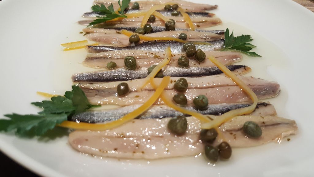 anchovies boquerones, capers, preserved lemon 