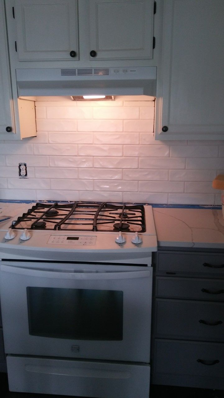 subwaytile backsplash