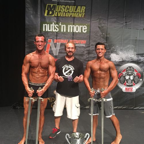 1st Place Masters Classic Physique and 1st Place J